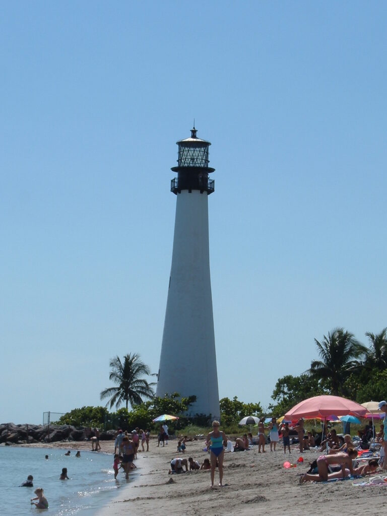 Historic Cape Florida Lighthouse Miami